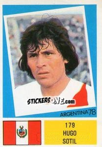 Sticker Hugo Sotil - Argentina 78 n. 179 - Ageducatifs