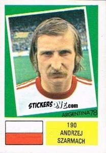 Sticker Andrzej Szarmach - Argentina 78 n. 190 - Ageducatifs
