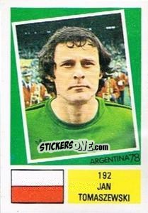 Sticker Jan Tomaszewski - Argentina 78 - Ageducatifs