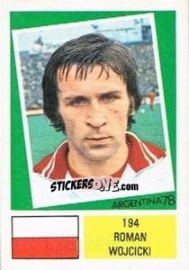 Sticker Roman Wojcicki - Argentina 78 n. 194 - Ageducatifs