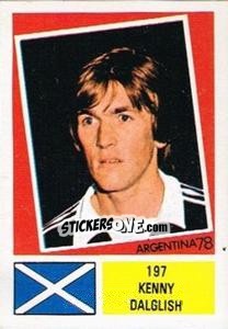 Sticker Kenny Dalglish - Argentina 78 n. 197 - Ageducatifs