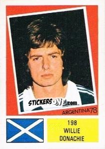 Sticker Willie Donachie - Argentina 78 n. 198 - Ageducatifs