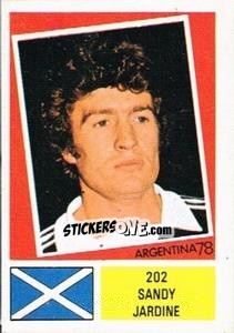 Sticker Sandy Jardine - Argentina 78 n. 202 - Ageducatifs