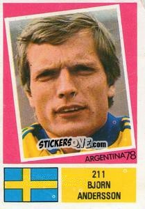 Sticker Bjorn Andersson - Argentina 78 - Ageducatifs