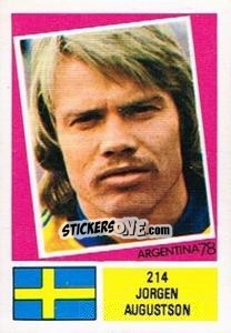 Sticker Jorgen Augustson - Argentina 78 - Ageducatifs