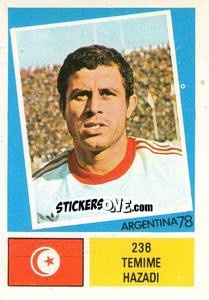 Sticker Temime Hazadi - Argentina 78 n. 236 - Ageducatifs