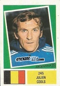 Sticker Julien Cools - Argentina 78 n. 245 - Ageducatifs