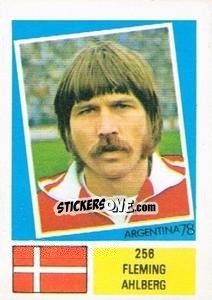 Sticker Fleming Ahlberg - Argentina 78 n. 256 - Ageducatifs