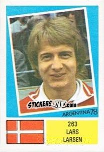 Sticker Lars Larsen - Argentina 78 n. 263 - Ageducatifs