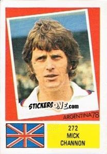 Cromo Mick Channon - Argentina 78 - Ageducatifs