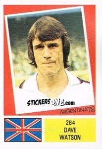 Sticker Dave Watson - Argentina 78 - Ageducatifs