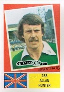 Sticker Allan Hunter - Argentina 78 n. 288 - Ageducatifs