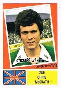 Sticker Chris McGrath - Argentina 78 - Ageducatifs