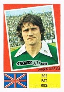 Figurina Pat Rice - Argentina 78 - Ageducatifs