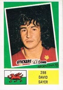 Sticker David Sayer - Argentina 78 n. 298 - Ageducatifs