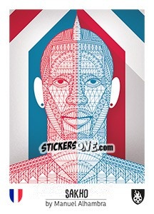 Figurina Sakho - Euro 2016 - Tschuttiheftli