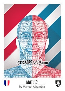 Sticker Matuidi - Euro 2016 n. 21 - Tschuttiheftli