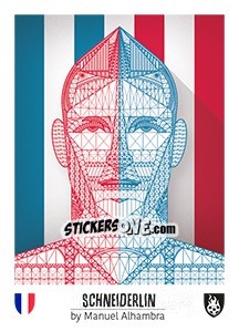 Sticker Schneiderlin - Euro 2016 n. 23 - Tschuttiheftli
