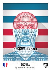 Sticker Sissoko - Euro 2016 n. 24 - Tschuttiheftli