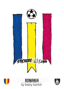 Sticker România - Euro 2016 - Tschuttiheftli