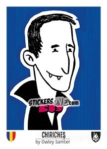 Sticker Chiriches - Euro 2016 n. 31 - Tschuttiheftli