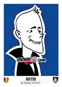 Sticker Maxim - Euro 2016 n. 34 - Tschuttiheftli