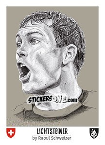 Sticker Lichtsteiner - Euro 2016 n. 58 - Tschuttiheftli