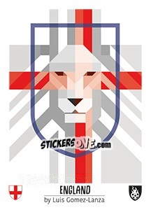 Sticker England - Euro 2016 n. 69 - Tschuttiheftli
