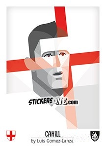 Sticker Cahill - Euro 2016 n. 73 - Tschuttiheftli