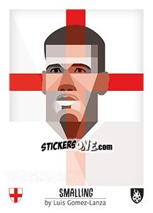 Sticker Smalling - Euro 2016 n. 74 - Tschuttiheftli