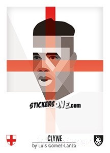 Figurina Clyne - Euro 2016 n. 75 - Tschuttiheftli