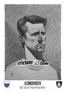 Sticker Kombarov - Euro 2016 n. 86 - Tschuttiheftli
