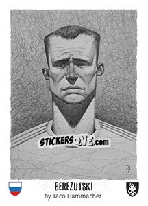 Sticker Berezutski - Euro 2016 n. 87 - Tschuttiheftli