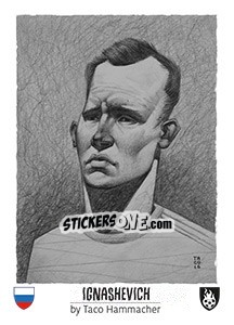 Sticker Ignashevich - Euro 2016 n. 88 - Tschuttiheftli
