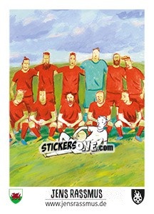 Sticker Jens Rassmus - Euro 2016 n. 96 - Tschuttiheftli