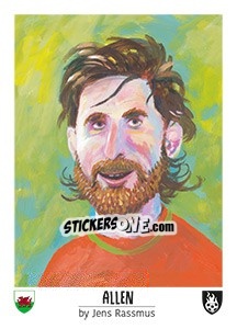 Sticker Allen - Euro 2016 n. 106 - Tschuttiheftli