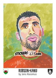 Sticker Robson-Kanu - Euro 2016 n. 107 - Tschuttiheftli