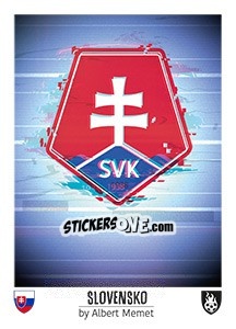 Sticker Slovensko - Euro 2016 - Tschuttiheftli