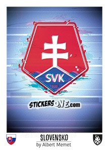 Sticker Slovensko - Euro 2016 n. 111 - Tschuttiheftli