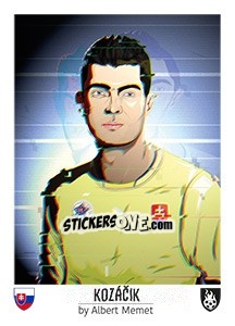 Sticker Kozácik - Euro 2016 n. 113 - Tschuttiheftli