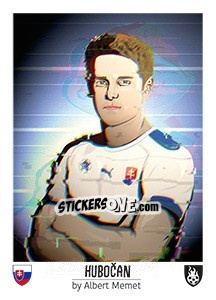 Sticker Hubocan - Euro 2016 n. 115 - Tschuttiheftli