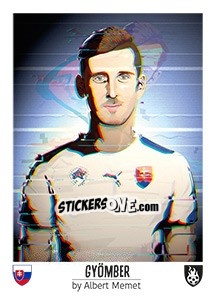 Sticker Gyömber - Euro 2016 n. 117 - Tschuttiheftli
