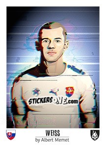 Sticker Weiss - Euro 2016 n. 120 - Tschuttiheftli