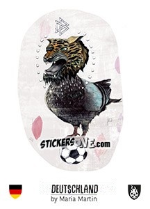 Sticker Deutschland - Euro 2016 - Tschuttiheftli