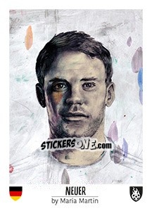 Sticker Neuer - Euro 2016 n. 127 - Tschuttiheftli