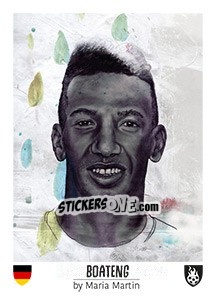 Sticker Boateng - Euro 2016 - Tschuttiheftli