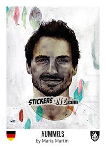 Sticker Hummels - Euro 2016 n. 130 - Tschuttiheftli