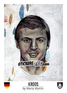 Sticker Kroos - Euro 2016 n. 133 - Tschuttiheftli