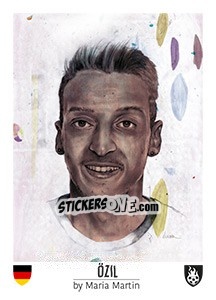 Sticker Özil - Euro 2016 - Tschuttiheftli