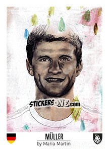 Sticker Müller - Euro 2016 - Tschuttiheftli